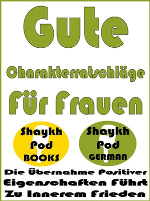cover image of Gute Charakterratschläge Für Frauen